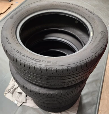 $300.29 • Buy (4) Used Continental ProContact TX SSR MOE Runflat Tires 235/50R18 235-50-18 Set