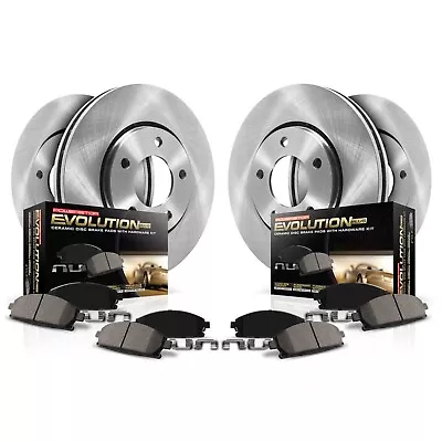 Powerstop KOE751 4-Wheel Set Brake Disc And Pad Kits Front & Rear For Sentra G20 • $262.06