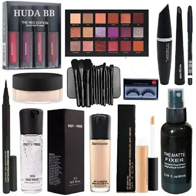 HUDA BB Professional Makeup Combo Kit Set Of 16 Makeup Artist Set All In One Kit • £103.20