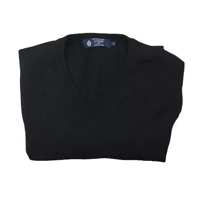 JCrew Sweater Mens XL V Neck Merino Wool Knit Pullover Long Sleeve • $28