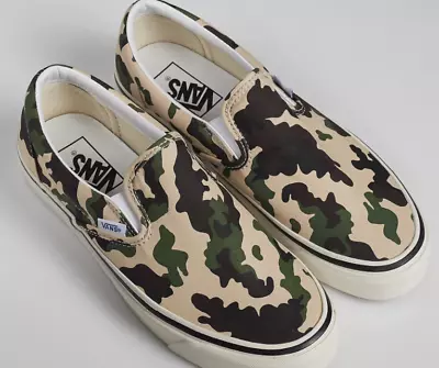 VANS Classic Slip-on 9 Anaheim Factory OG Camo UK Size-7 • £34.99