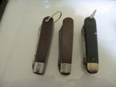 Lot Of (3)  M. Klein & Sons Chicago USA  Electricians Knife-Vintage • $29.95