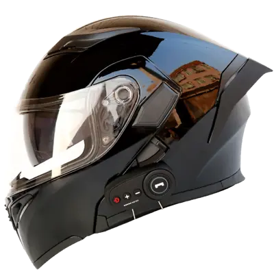 DOT Approved Bluetooth Motorcycle Helmet Flip Up Modular Moto Helmets With Tail • $119.99