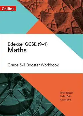 Edexcel GCSE Maths Grade 5-7 Workbook (Collins GCSE Maths) Bird DavidBall He • £5.45