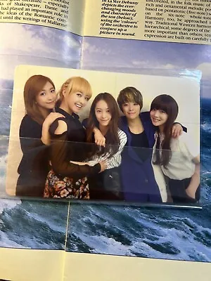 Original F(x) Photocard - Amber Sulli Krystal Victoria Luna Electric Shock • $19.43