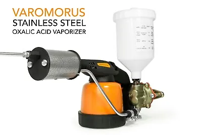 New! Varomorus Fogger Stainless Steel Oxalic Acid Vaporizer Varroa Mites Varomor • $139.95