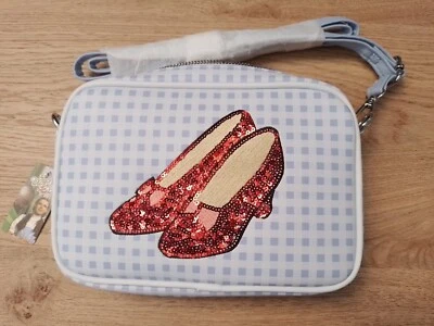 £1.20 • Buy Bnwt The Wizard Of Oz Dorothy Ruby Slippers Faux Leather Crossbody Bag