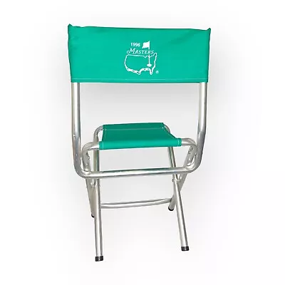 Vintage PGA Masters Golf Aluminum Folding Chair 1996 Green Light Flight Master • $59.98