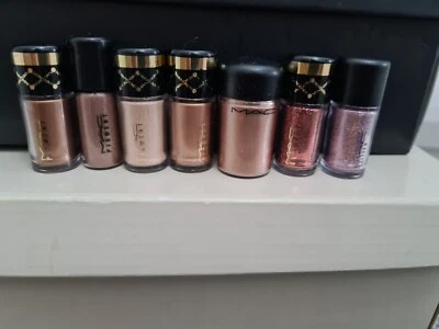 £7 • Buy Mac Pigment Glitter Eyeshadow Selection X7