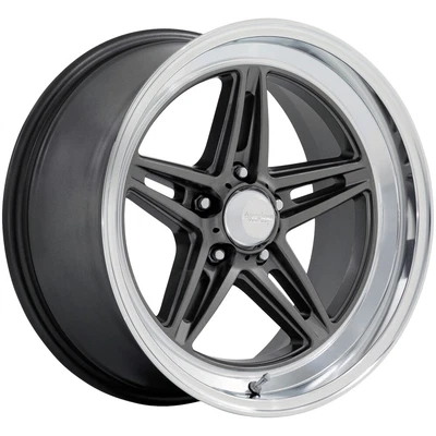 $290.99 • Buy American Racing VN514 Groove 18x8 5x4.75  +0mm Gunmetal Wheel Rim 18  Inch