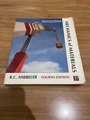 Mechanics Of Materials: International Edition By Russell C. Hibbeler (Paperback • $65.95