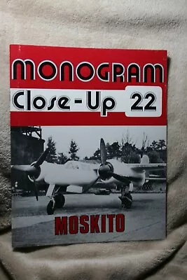 Monogram Close Up Volume 22 Focke Wulf Ta 154 Moskito VG+ Condition RARE • $35