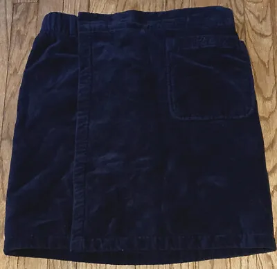 Mens IZOD Navy Blue Terry Cloth Shower Bath Body Spa Tub Wrap W/pocket L-XXL • $16.99