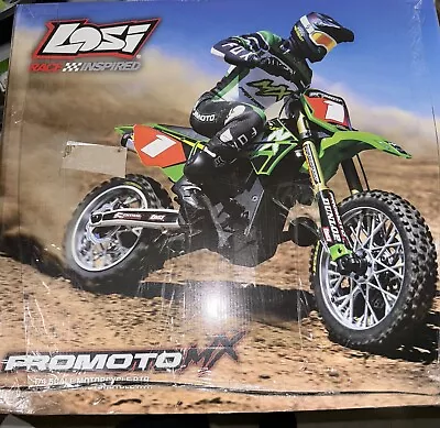 Losi Promoto-MX RTR 1/4 Brushless Dirt Bike Pro-Circuit Battery/Charger Combo • $499.99