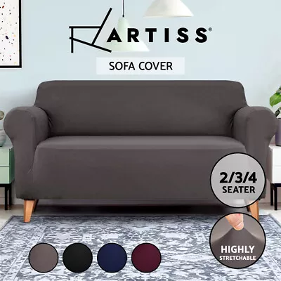 Artiss Sofa Cover Couch Covers 1 2 3 4 Seater Slipcover Lounge Protector Stretch • $21.95