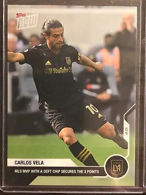 2020 Topps Now MLS #6 Carlos Vela LAFC Los Angeles FC • $80.99