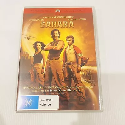 Sahara  (DVD 2005) Region 4 PAL • $5