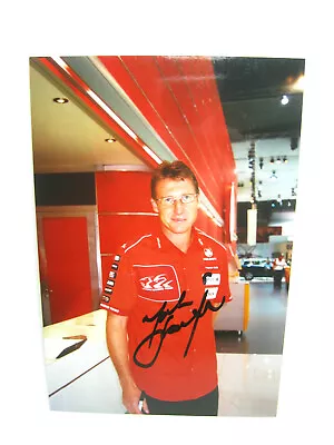 Original Photo MARK SKAIFE In Person Hand Signed 2000 Motor Racing 10x15cm • $12.90