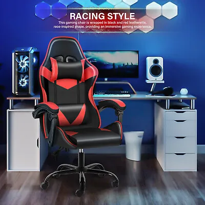 YSSOA Racing Chair Gaming Swivel Chair Office Adjustable Computer Seat Chair • $105.99