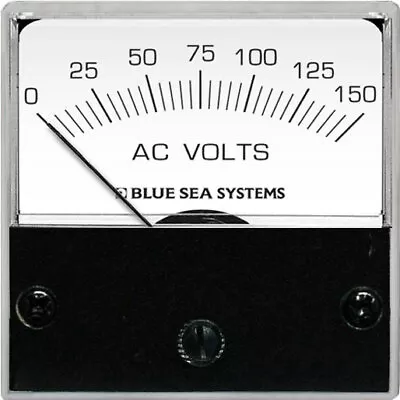 Blue Sea - 8244-BSS Voltmeter Micro AC 0–150V  (1EA) • $44.70