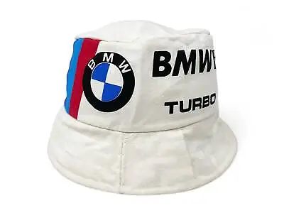 Vintage BMW Bucket Hat 80s 90s Formula 1 Racing F1 Cap H22 • $54.99