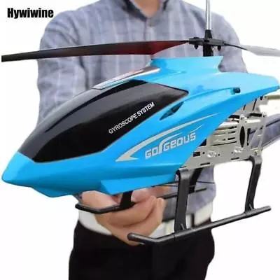 3.5ch Large Rc Helicopter Remote Control Drone Durable Charging Model Uav Outdoo • $89