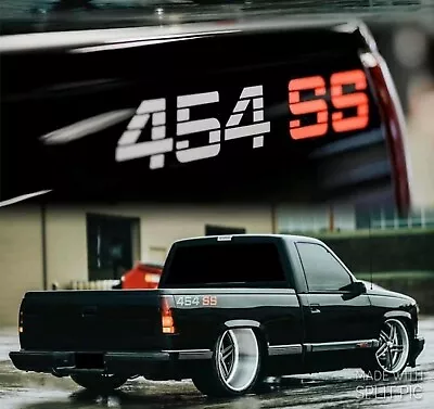 454 SS 454SS CHEVROLET Tailgate/Bedside Decal Truck Bed Graphics • $14