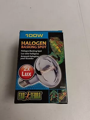 Exo Terra Halogen Basking Spot Lamp Reptile Light Bulb 100 Watts • $11.38