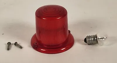1965 Marx Big Bruiser Tow Truck Red Flashing Light Dome Excellent Original Parts • $14.95