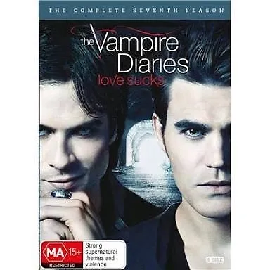 THE VAMPIRE DIARIES-Season 7-Region 4-New AND Sealed-5 Dics Set-TV Series • $39.99