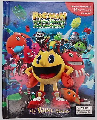 New PAC-MAN And The Ghostly Adventures My Busy Book Phidal Publishing Inc RARE • $229