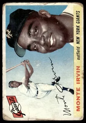 1955 Topps Monte Irvin #100 POOR • $6.75