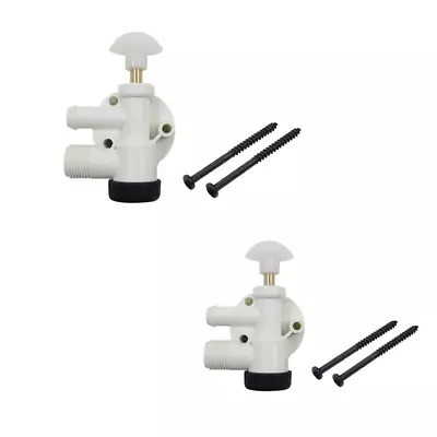 $17.49 • Buy NEW 2x Water Valve Assembly 314349 REPLACE VacuFlush Dometic Pedal Flush Toilets