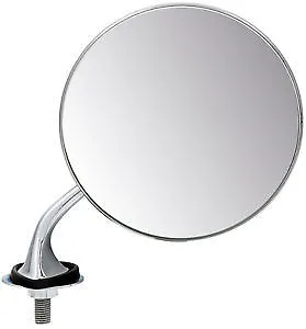 Classic Mini Lucas Style Chrome Wing/door Mirror R/h Wm1906 O/s Flat Glass 4e4 • $25.01