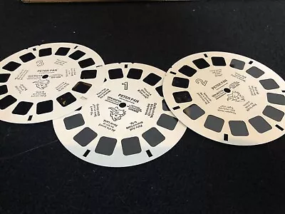 Vintage PETER PAN Walt Disney View-Master 3 Reel Pack 004-992 • $24.99
