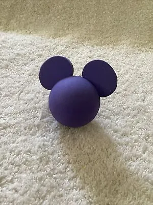 Purple Mickey Mouse Head Ears Disney Antenna Ball Topper • $6