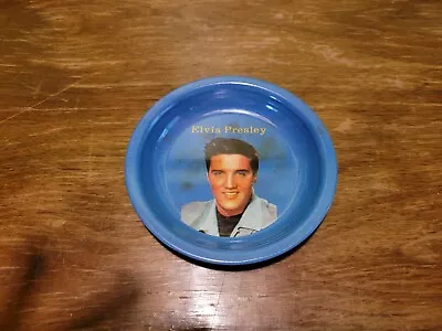 Vintage Elvis Presley Blue Trinket Dish Bowl Or Personal Ashtray 4.25  • $14.99