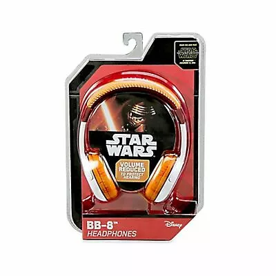 NEW OFFICIAL Disney EKids Star Wars Force Awakens BB-8 Headphones BB8 IHome Kids • $12.30