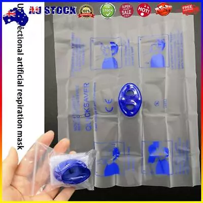 # Disposable First Aid Training CPR Artificial Respiration Breathing Mask • $6.56