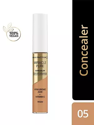 Max Factor Miracle Pure Concealer - Shade 05 (7.8ML) Free Shipping • $22.18
