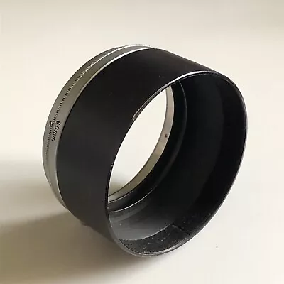 Canon 60mm Metal Lens Hood T-60-2 For Camera - Made In Japan Bin 4 • £19.99