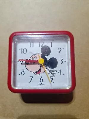 Vintage Lorus Quartz Mickey Mouse Clock • $10