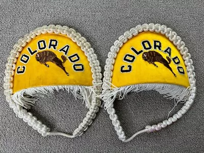 Colorado Golden Buffaloes Marching Band Uniform Epaulette Shoulder 70s 80s VTG • $59.49