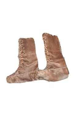 Vintage Minnetonka Style Lace Up Boots • $26.25