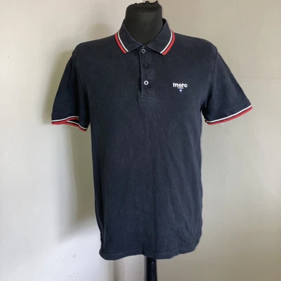£9.99 • Buy Merc Polo Shirt Size Medium Merc London Mod Black Polo