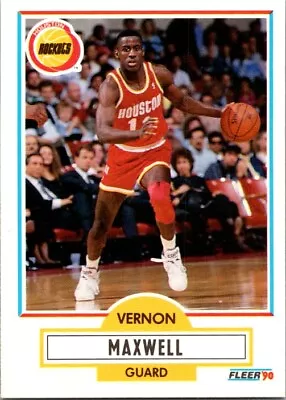 1990-91 Fleer #72 Vernon Maxwell *Near Mint Or Better* • $1