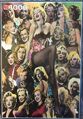 Vintage Marilyn Monroe Puzzle Jumbo 1000 Rare • $25