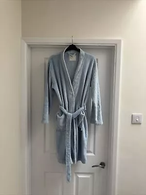 Women’s Blue Dressing Gown M&S Size Small • £4.99