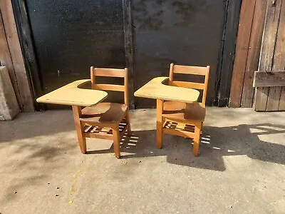  2 Vintage School Desks  • $180