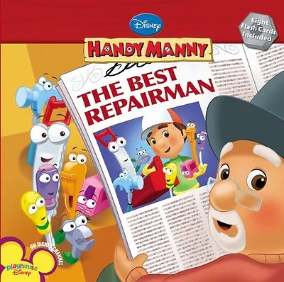 Disney Handy Manny THE BEST REPAIRMAN By Marcy Kelman Early Reader Children Book • $8.95